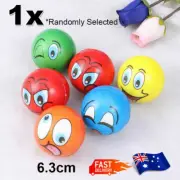 Smiley Hand Stress Foam Relief Emoji Squeeze Balls Stress Balls AU STOCK