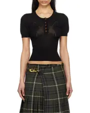 Lightweight Semi-Sheer Top S,XL,XS,L,M Black