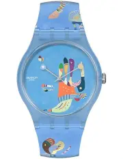 [Swatch] Blue Sky By Vassily Kandinsky Watch