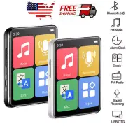 128GB Support Bluetooth MP4/MP3 Lossless Music Player FM Radio Recorder Touch US