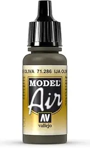 Vallejo Model Air IJA Olive Green 17 ml Miniatures
