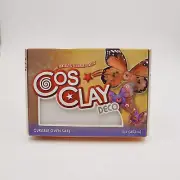 Cosclay Deco Flexible Polymer Clay, White - 1lb