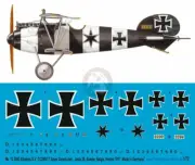 Peddinghaus 1/72 Albatros D.V Markings Xaver Dannhuber Jasta 26 Belgium WWI 3663