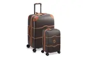 Delsey Chatelet Air 2.0 Carry On & Large Duo Hardsided Luggage - Chocolate