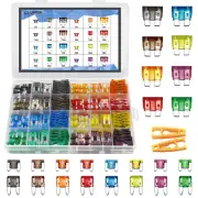 282 Pieces Car Fuses Assortment Kit - Blade Fuses Automotive - Standard & Mini &