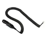 (2 ea) VALENTINE ONE COILED POWER CORDS V1 RADAR DETECTORS 12 ft New
