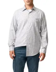 [Rodd & Gunn] Gebbies Valley Long Sleeve Shirt in Fog