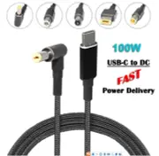 USB Type-C to DC 4.5*3.0mm Adapter Cable 100W PD Fast Charger for ASUS VivoBook
