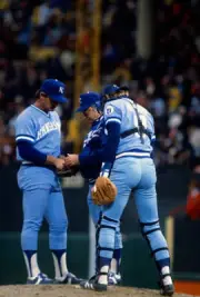 Manager Jim Frey Of The Kansas City Royals 1980 Baseball Photo 19