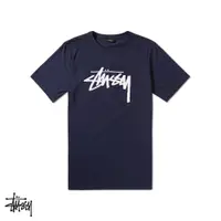 在飛比找蝦皮商城優惠-Stussy Stock 藍 短袖T恤 休閒 純棉 字母 草