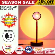 Sunset Light Smart Wi-Fi LED Lamp Adjustable RGB Music-Activated Dimmable