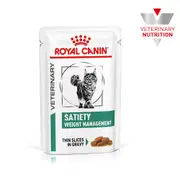 Royal Canin Veterinary Satiety Adult Wet Cat Food Pouches 85G 85g