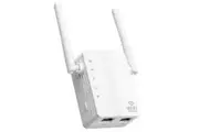 300M Wifi Booster Wifi Extenders Signal Booster for Home 2.4G Wireless Internet Booster Long Range with Ethernet Port Wifi Repeater Internet Extender Wifi Signal Booster Wifi Range Extender(White)