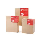 6pc Artitude Artist Canvas Panel Board Thin 8x8" Art/Drawing Painting Accessory