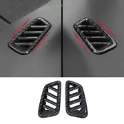 For Nissan Sentra Sylphy 2020-2023 2024 Carbon Fiber Dash L&R AC Air Outlet Vent (for: Nissan)