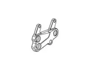 Bonamici Racing Spare Plate To Suit Kawasaki Z650 / Ninja 250/400 Rearsets (Gear