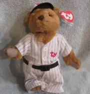 Ty Attic Treasures Copper the Baseball Bear MWMT Free Shipping