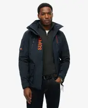 Ultimate Embroidered Windbreaker Jacket | Eclipse Navy