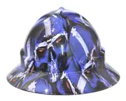 Cool Hard Hats Unisex EUREKA SKULLS Pro Choice Wide Brim Safety Hard Hat