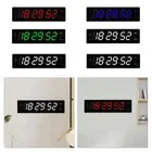 LED Digital Clock Date Calendar Electronic Clock Home Modern USB Port Large