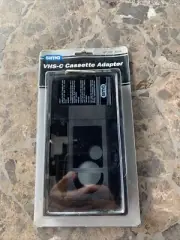 VHS-C to VHS VCR Cassette Tape Adapter / SIMA Model SCA New Old Stock