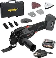 Mellif Oscillating Multi Tools for Dewalt 18V Battery, 20000 OPM Cordless Oscillating Saw,Brushless motor&3.2°Oscillation Angle&6 Variable Speeds & Flashlight for Cutting/Scraping/Sanding - TOOL ONLY