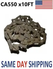 CA550 Agricultural Roller Chain 10 FEET with 1CL, FREE FAST SAME DAY SHIPPING