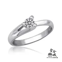 在飛比找momo購物網優惠-【金合城】擁抱 鑽石戒指 0.20克拉 VS2(鑽石婚戒/鑽