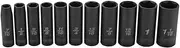 [RYOBI] 11 PC. 1/2" Drive SAE Deep Impact Socket Set RHMTIS31101