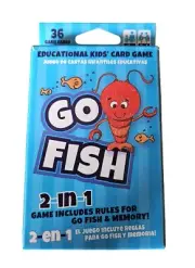 Cardamundi 36 Game Cards - New - Go Fish/Memory