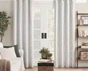 Eclispe Absolute Zero Fleece Lined Ambiance Lattice One Grommet Panel Gray(WS109