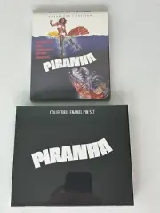 Piranha 1978 Collector's Edition (4K UHD, Blu-ray, Slipcover, Enamel Pin Set NEW