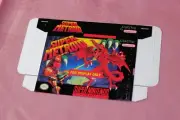 Super Nintendo SNES - SUPER METROID - For Display Only - New Authentic Box NOS