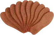 SEWOART 5 Pairs Insoles Fluffy Heat Winter Shoes Inserts Thick Support Wool Sheepskin Shoe Soles Innersoles Warm Winter Shoe Inserts Brown