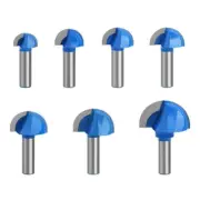 2X(1/2 Shank Round Nose Groove Core Box Router Bit Groove Woodworking2039