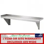 FED COMMERCIAL 300X600 STAINLESS STEEL WALLSHELF WALL MOUNTED SHELF 0600-WS1