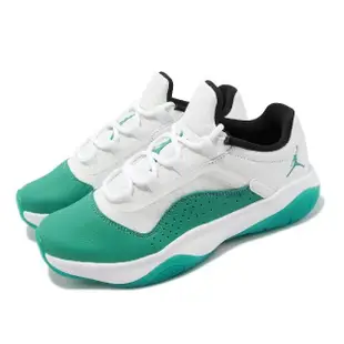 【NIKE 耐吉】Wmns Air Jordan 11 CMFT Low 女鞋 男鞋 白 綠 New Emerald 低筒(DV2629-103)