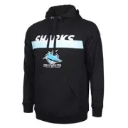 Cronulla Sharks NRL Club Fleece Hoodie Hoody Sizes S-L! W0