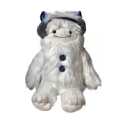 Gund Tinsel Yeti Plush Stuffed Animal White & Blue Abominable Snowman Earmuffs