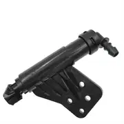 1Pair Front Headlight Washer Telescopic Nozzle 98671-F1000 98672-F1000 for KX5 2016-2018 Left & Righ Black