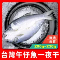 在飛比找蝦皮購物優惠-【勤饌好食】午仔魚 一夜干 (200g-230g/尾)烤肉 