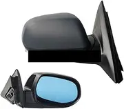Compatible For Chevrolet Epica 07-13 Side External Rearview Rear view Mirror Assy INCL Lens Turn Signal Light Shell Frame Cover Holder(12Pin Primer R)