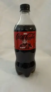 Coca-Cola ANT-MAN Marvel Coke Zero Sugar 20 0z Bottle Sealed Cap Limited Edition