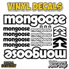 Mongoose Vinyl Bike Frame Decals - Waterproof Vinyl - 29cm D2