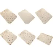 Change Mat Liner for Infant Cotton Diapering Sheet Protector Strong Absorbent