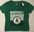 New Klutch Marshall Thundering Herd Women's Plus Size T-Shirt Tee 1X or 3X