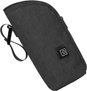 Bottle Warmer Bag with USB, Nursing Bottle Insulation Bag, Heating Bottle Bag, Portable Thermal Bag Bottle Holder, Milk Bottle Heater Bag for Trips Indoor, Traveling, Driving