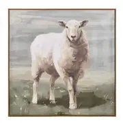 Amalfi Little Lamb Wall Art Multi-Coloured 80x80x3.5cm