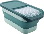 Dog Food Storage Container 20kg, Pet Food Airtight Storage Bin Dog Food Storage Box Pet Food Storage Container, Green