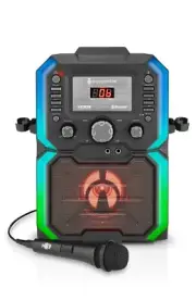 Singing Machine SingCast K-Box Karaoke Stand Alone Machine with LED Lights
